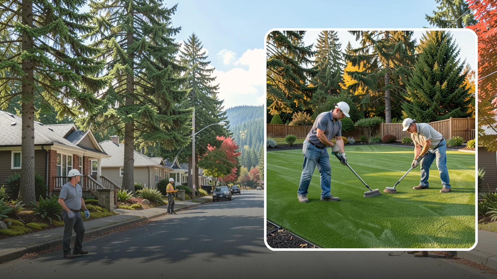 Artificial Turf Cleaning & Maintenance in Hunts Point, King County, WA - Professional turf grooming and cleaning that keeps synthetic lawns fresh, upright, and sanitary.