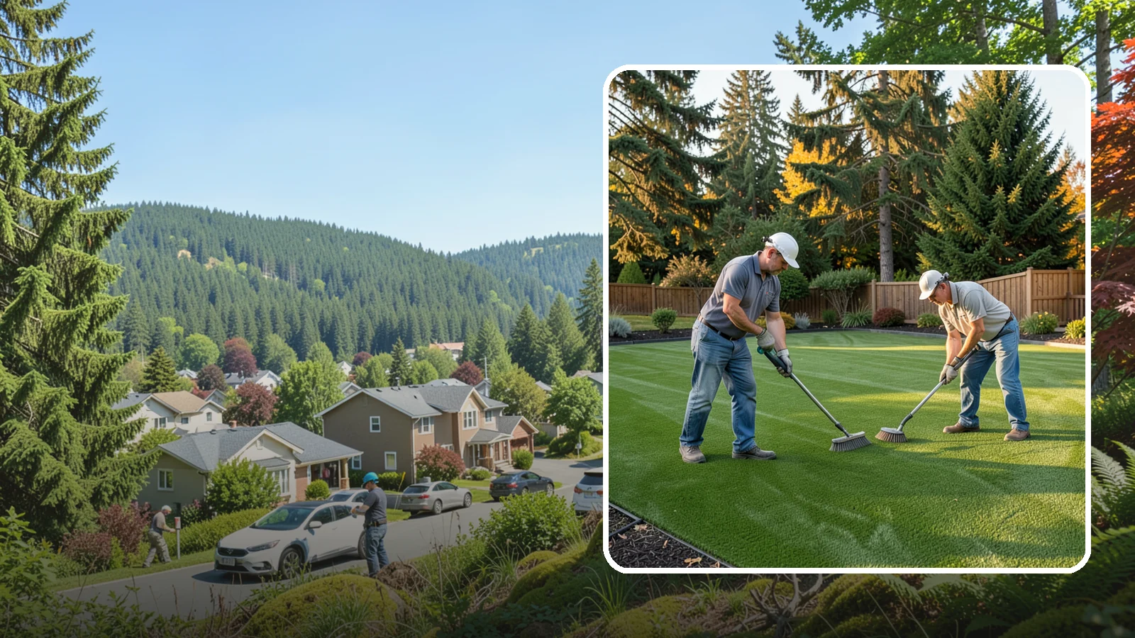 Artificial Turf Cleaning & Maintenance in Index, Snohomish County, WA - Professional turf grooming and cleaning that keeps synthetic lawns fresh, upright, and sanitary.