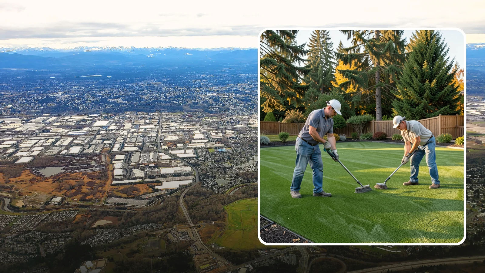 Artificial Turf Cleaning & Maintenance in Kent, King County, WA - Professional turf grooming and cleaning that keeps synthetic lawns fresh, upright, and sanitary.