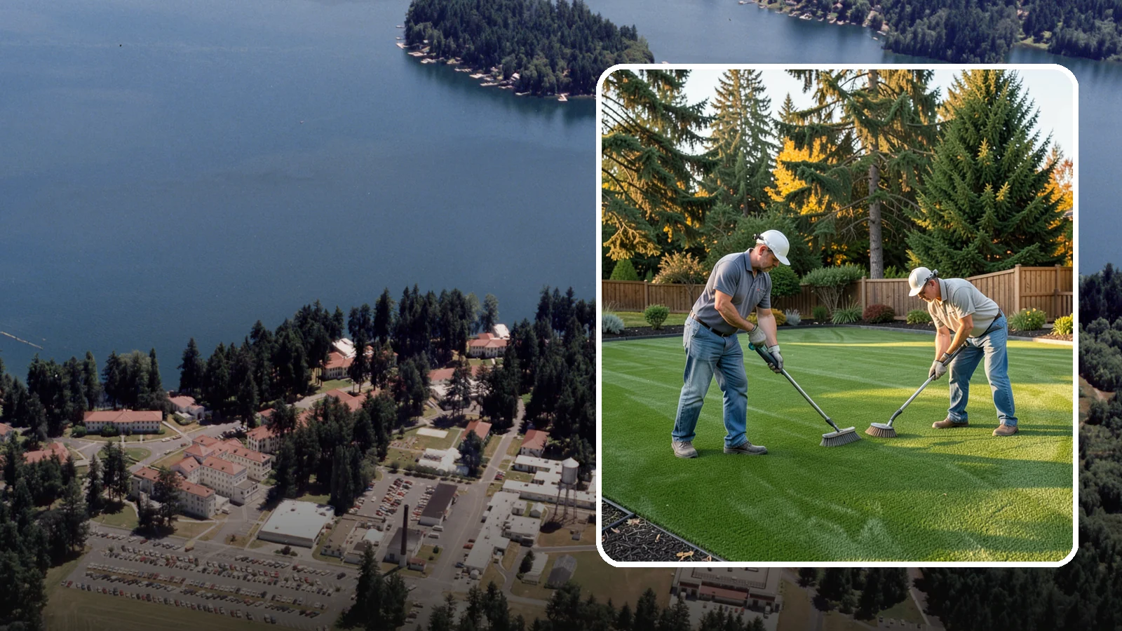 Artificial Turf Cleaning & Maintenance in Lakewood, Pierce County, WA - Professional turf grooming and cleaning that keeps synthetic lawns fresh, upright, and sanitary.