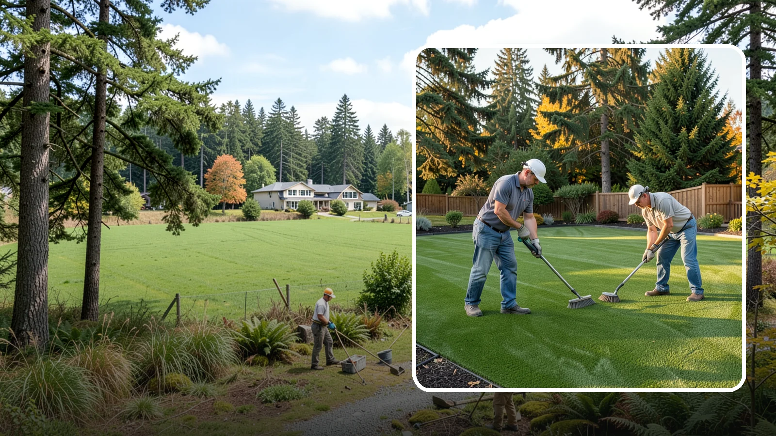 Artificial Turf Cleaning & Maintenance in Lyman, Skagit County, WA - Professional turf grooming and cleaning that keeps synthetic lawns fresh, upright, and sanitary.