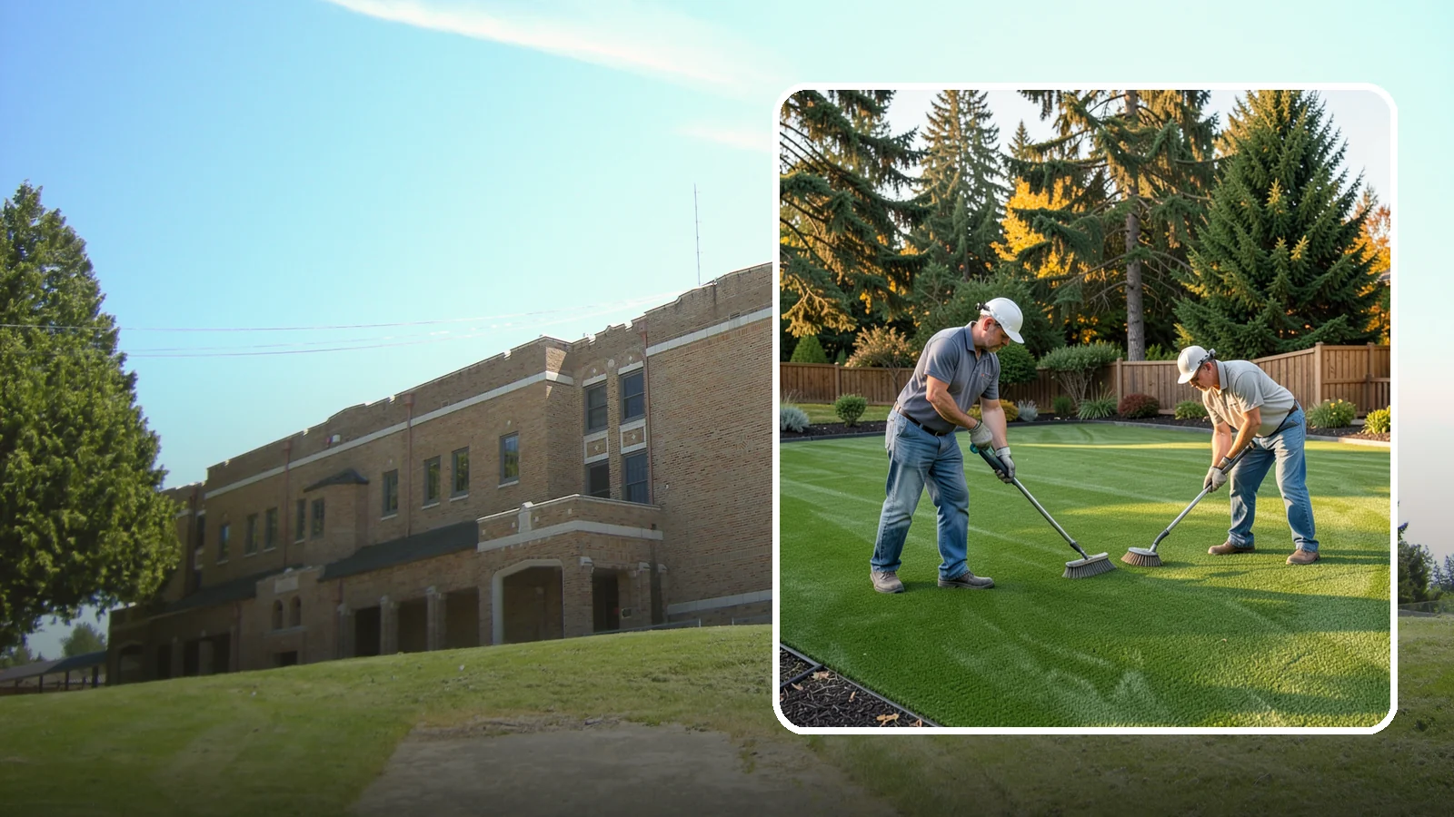 Artificial Turf Cleaning & Maintenance in Maple Valley, King County, WA - Professional turf grooming and cleaning that keeps synthetic lawns fresh, upright, and sanitary.