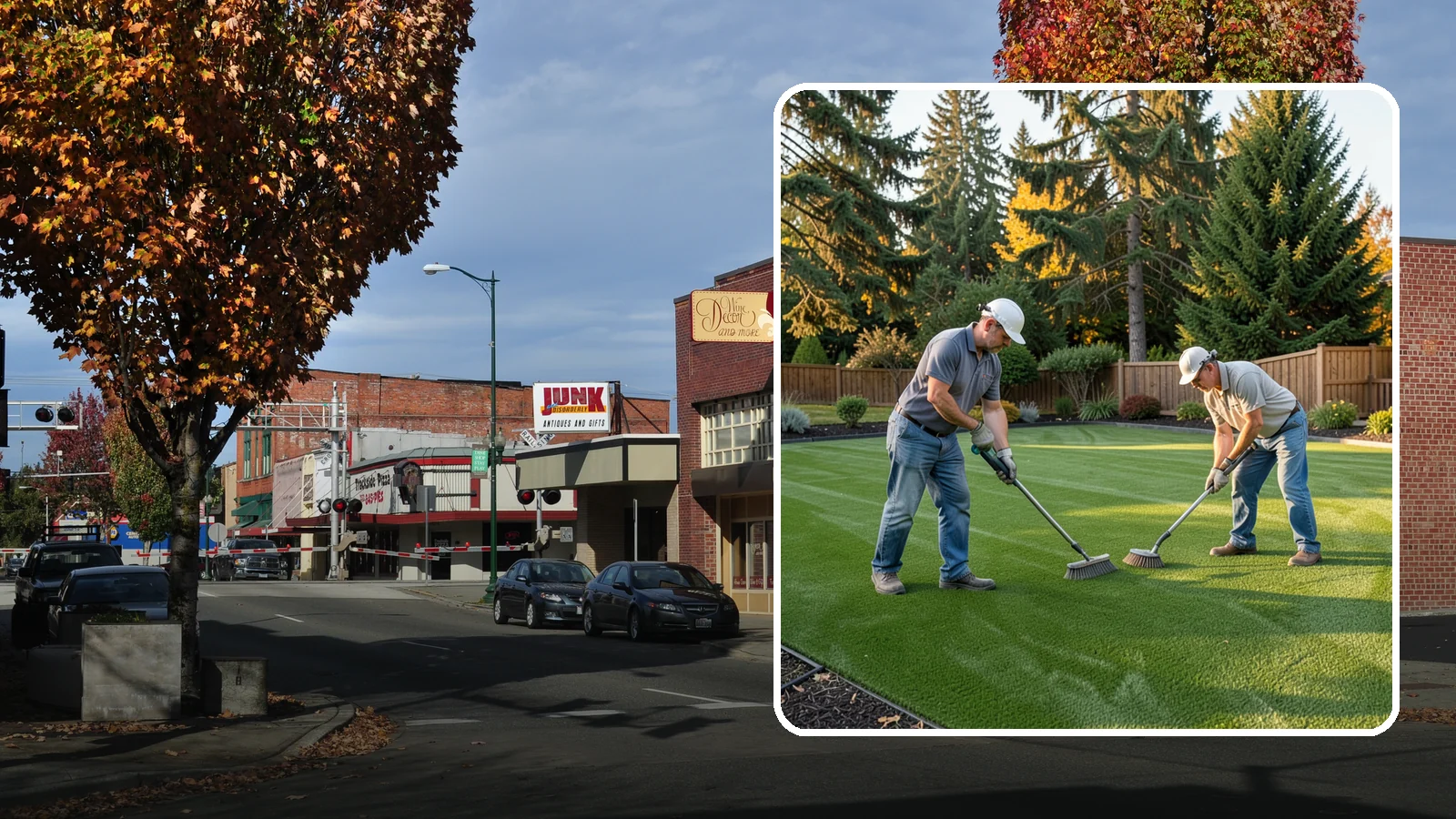 Artificial Turf Cleaning & Maintenance in Puyallup, Pierce County, WA - Professional turf grooming and cleaning that keeps synthetic lawns fresh, upright, and sanitary.