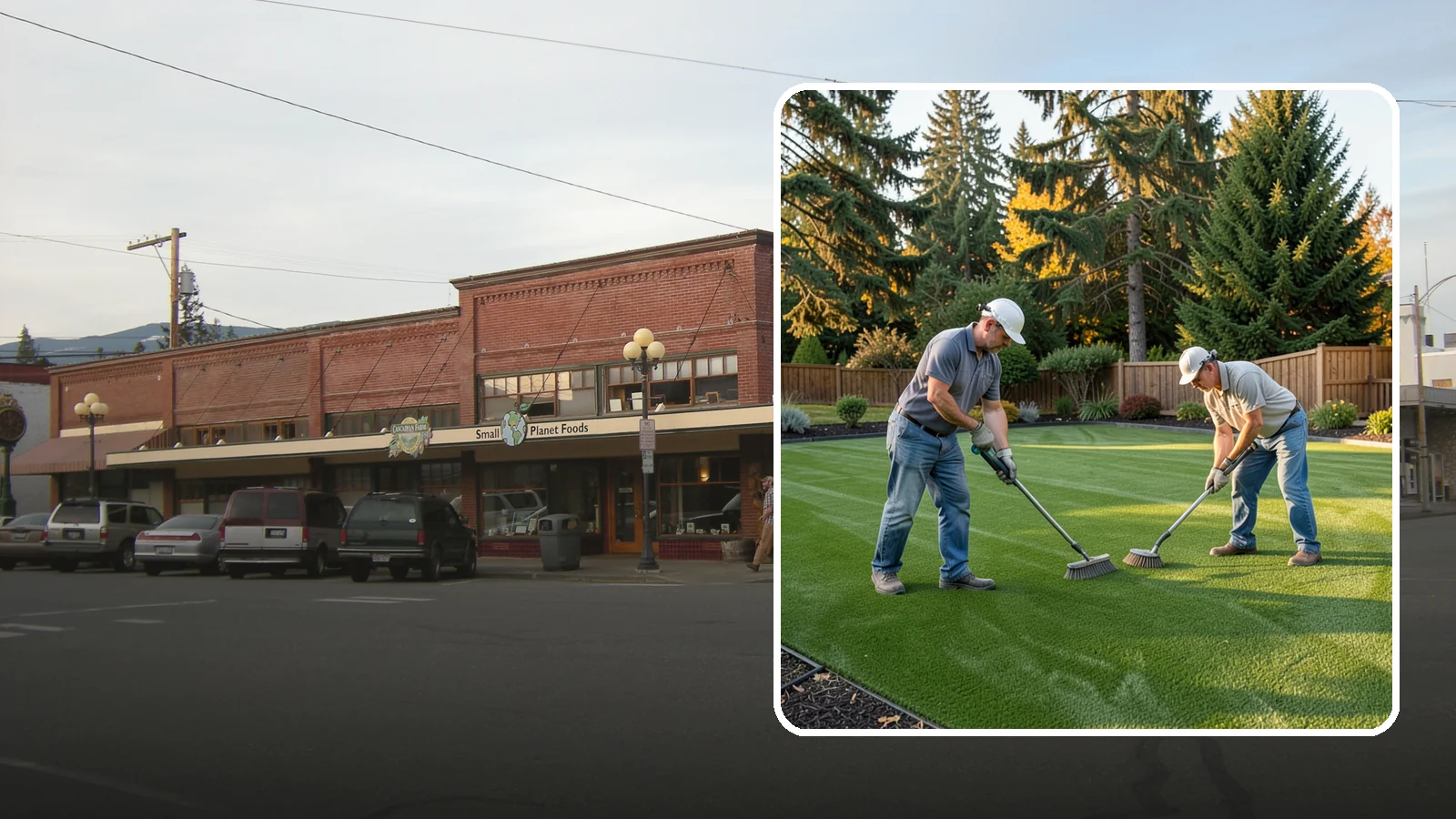 Artificial Turf Cleaning & Maintenance in Sedro-Woolley, Skagit County, WA - Professional turf grooming and cleaning that keeps synthetic lawns fresh, upright, and sanitary.