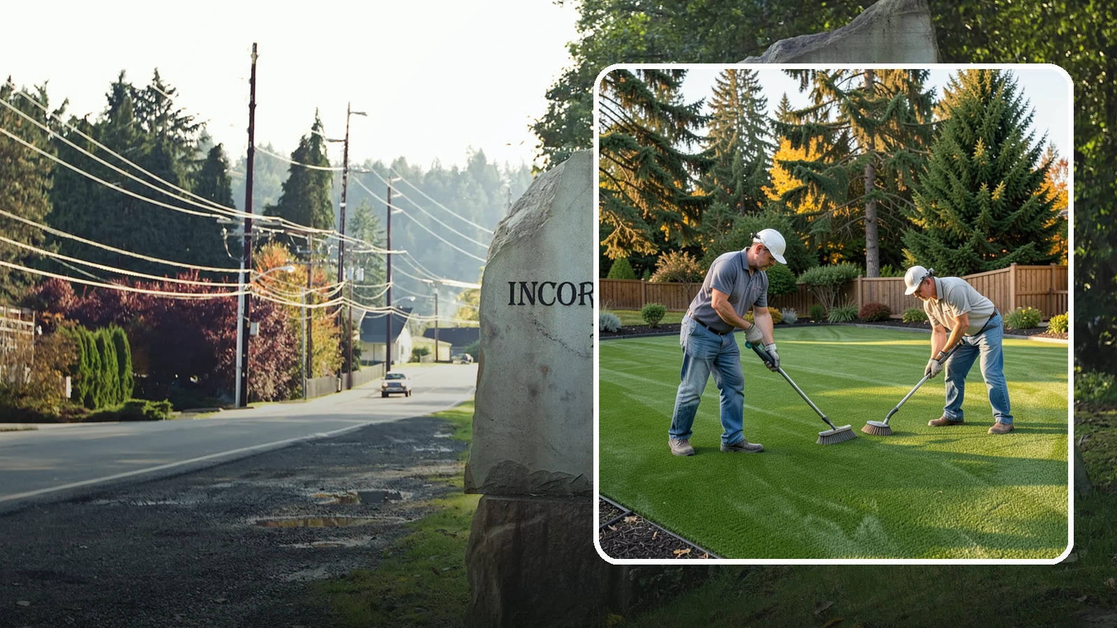 Artificial Turf Cleaning & Maintenance in Wilkeson, Pierce County, WA - Professional turf grooming and cleaning that keeps synthetic lawns fresh, upright, and sanitary.
