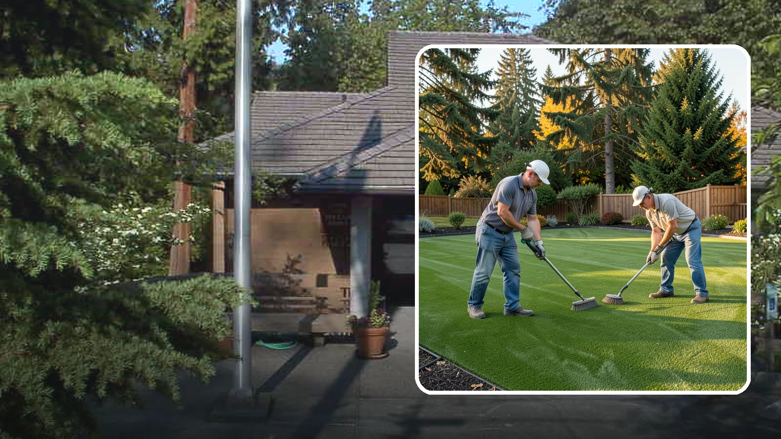 Artificial Turf Cleaning & Maintenance in Yarrow Point, King County, WA - Professional turf grooming and cleaning that keeps synthetic lawns fresh, upright, and sanitary.