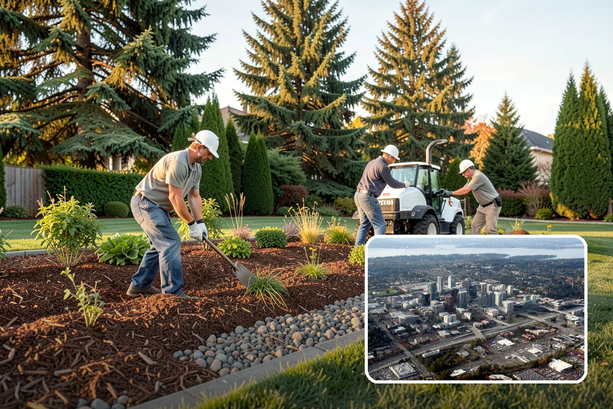 Artificial Turf Installation in Bellevue, King County, WA - Green year-round with zero mowing