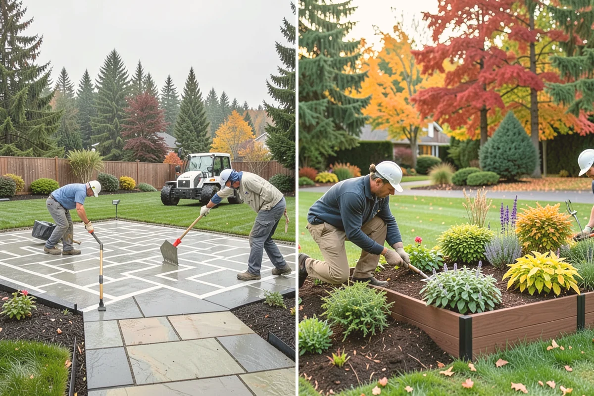 Artificial Turf Installation in Bellevue, King County, WA - Remove the existing lawn and excavate