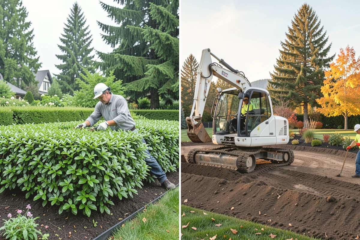 Artificial Turf Installation in Burien, King County, WA - Remove the existing lawn and excavate
