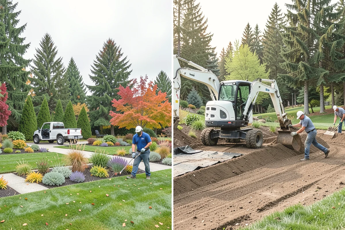 Artificial Turf Installation in Carnation, King County, WA - Remove the existing lawn and excavate