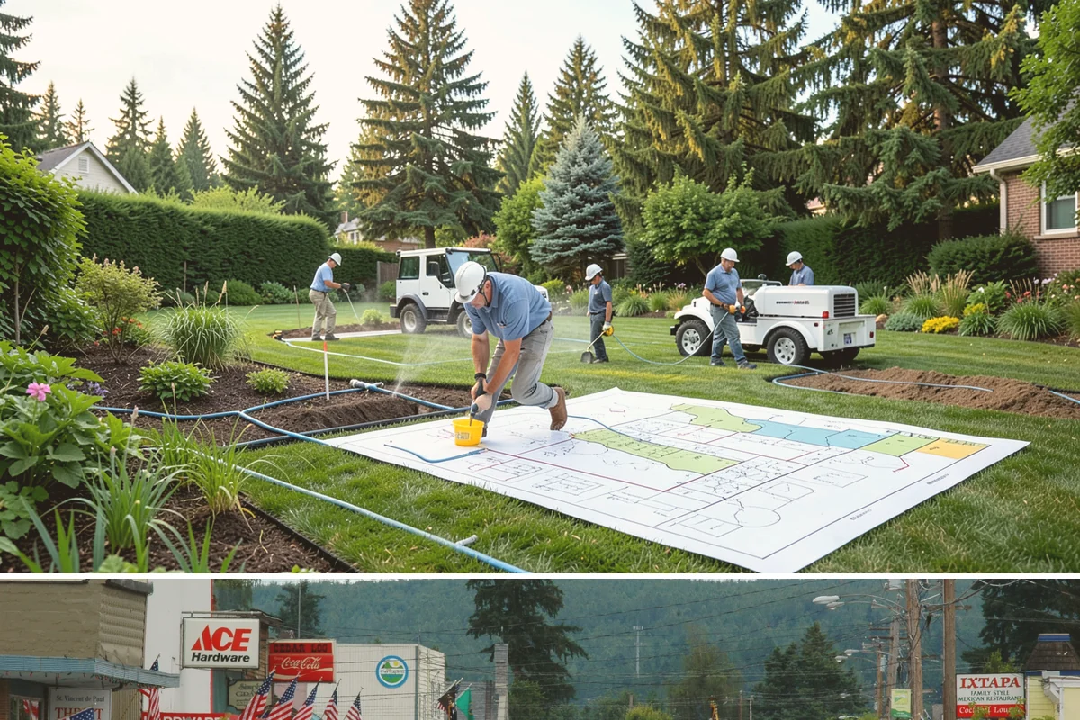 Artificial Turf Installation in Carnation, King County, WA - Can be installed year-round.