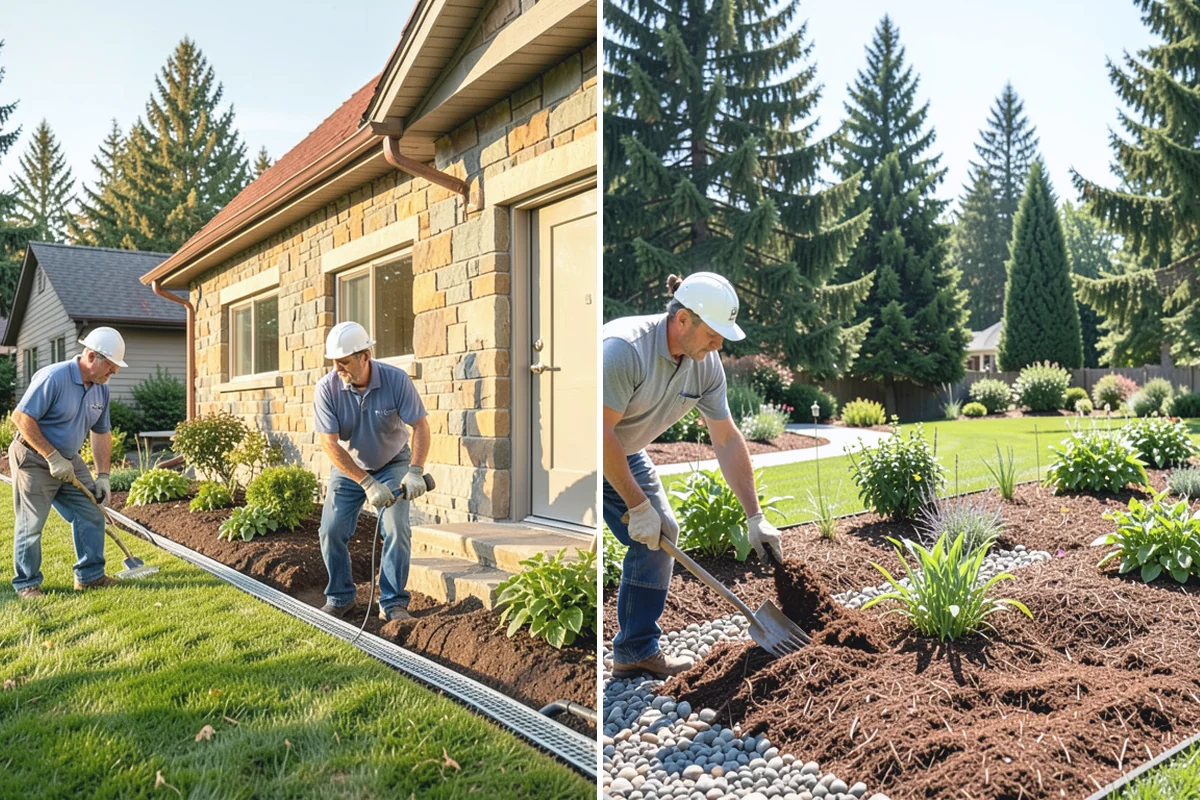 Artificial Turf Installation in Coupeville, Island County, WA - Remove the existing lawn and excavate