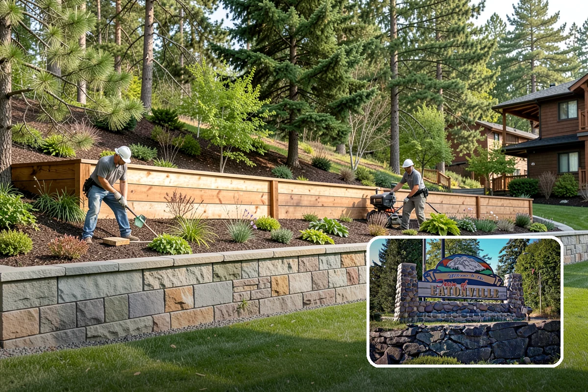 Artificial Turf Installation in Eatonville, Pierce County, WA - Green year-round with zero mowing