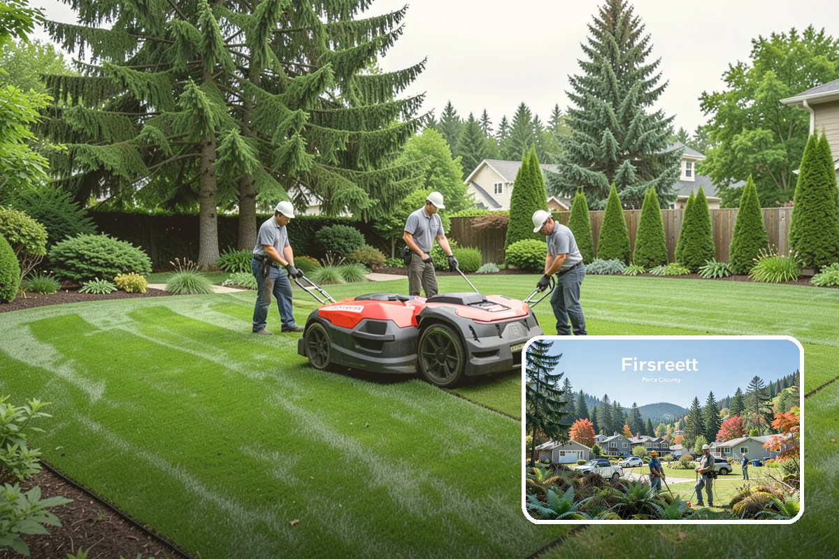 Artificial Turf Installation in Fircrest, Pierce County, WA - Green year-round with zero mowing