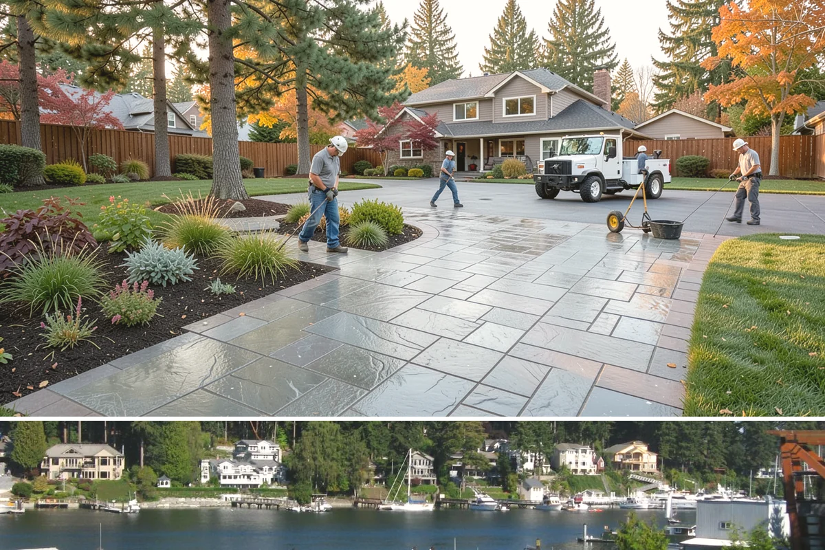 Artificial Turf Installation in Gig Harbor, Pierce County, WA - Can be installed year-round.