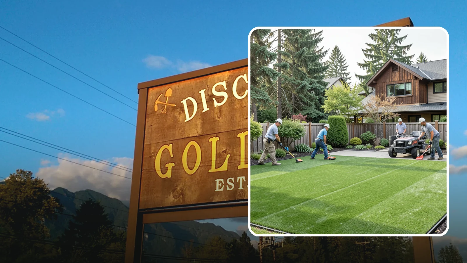 Artificial Turf Installation in Gold Bar, Snohomish County, WA - Premium artificial turf that gives you a lush, green lawn year-round with no mowing, watering, or mud.