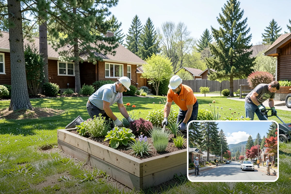 Artificial Turf Installation in Hunts Point, King County, WA - Green year-round with zero mowing