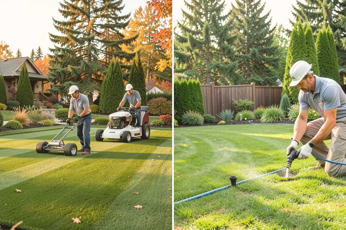 Artificial Turf Installation in Lynnwood, Snohomish County, WA - Remove the existing lawn and excavate
