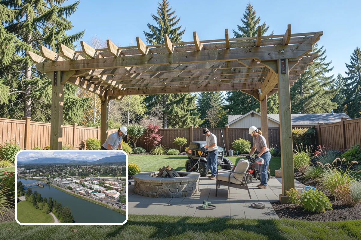 Artificial Turf Installation in Mount Vernon, Skagit County, WA - Green year-round with zero mowing