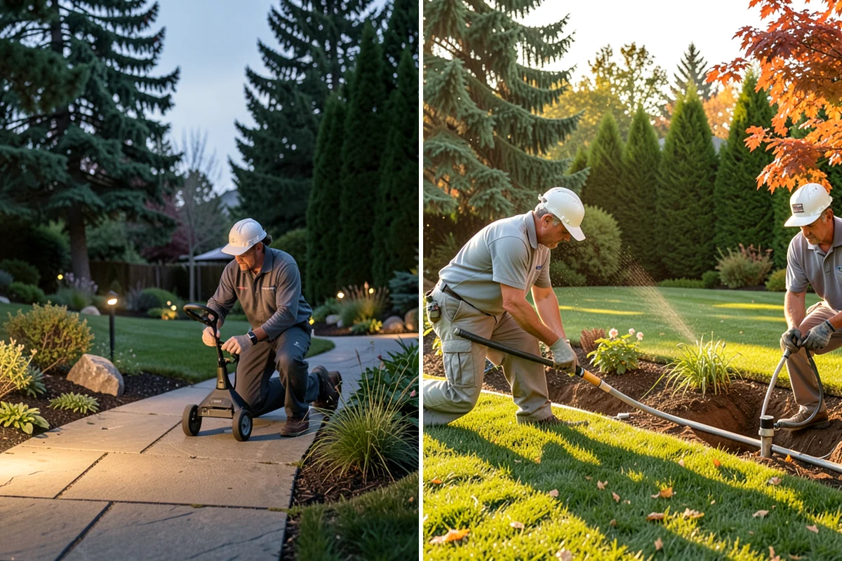 Artificial Turf Installation in Normandy Park, King County, WA - Remove the existing lawn and excavate