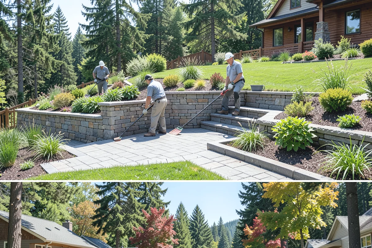 Artificial Turf Installation in Orting, Pierce County, WA - Can be installed year-round.