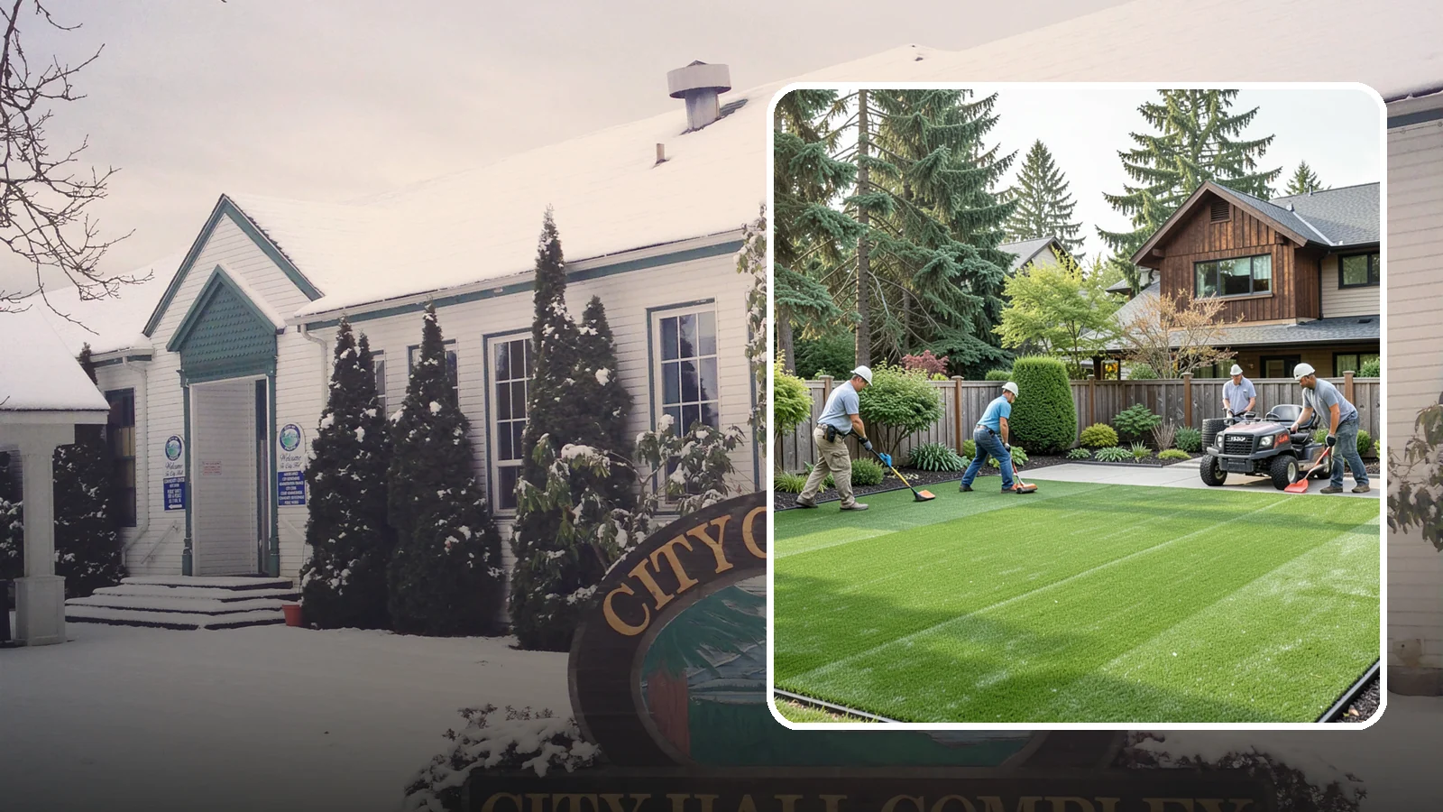Artificial Turf Installation in Pacific, King County, WA - Premium artificial turf that gives you a lush, green lawn year-round with no mowing, watering, or mud.
