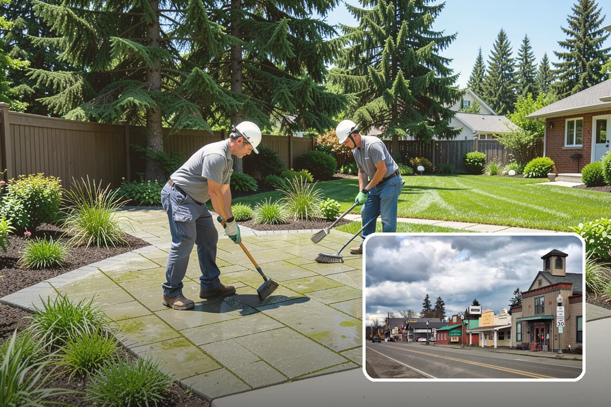 Artificial Turf Installation in Roy, Pierce County, WA - Green year-round with zero mowing