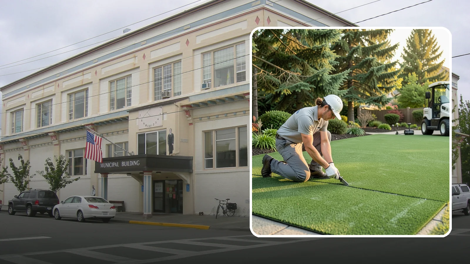 Artificial Turf Repair in Anacortes, Skagit County, WA - Repair of seams, tears, worn areas, and drainage issues to restore your artificial turf to like-new.
