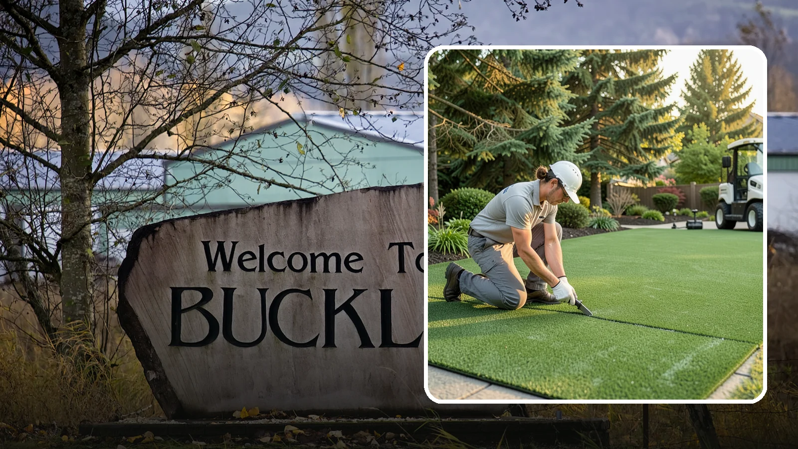 Artificial Turf Repair in Buckley, Pierce County, WA - Repair of seams, tears, worn areas, and drainage issues to restore your artificial turf to like-new.