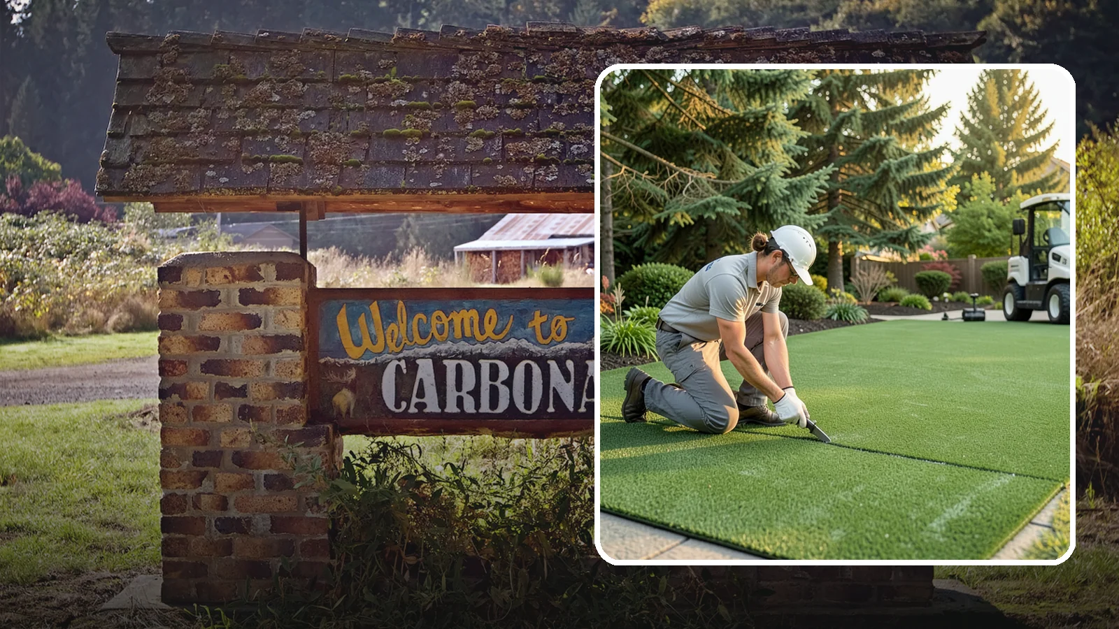 Artificial Turf Repair in Carbonado, Pierce County, WA - Repair of seams, tears, worn areas, and drainage issues to restore your artificial turf to like-new.