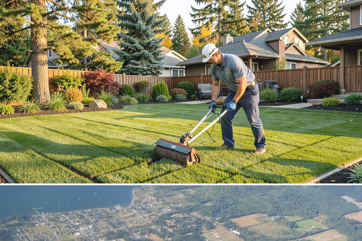 Artificial Turf Repair in Coupeville, Island County, WA - Can be done year-round.