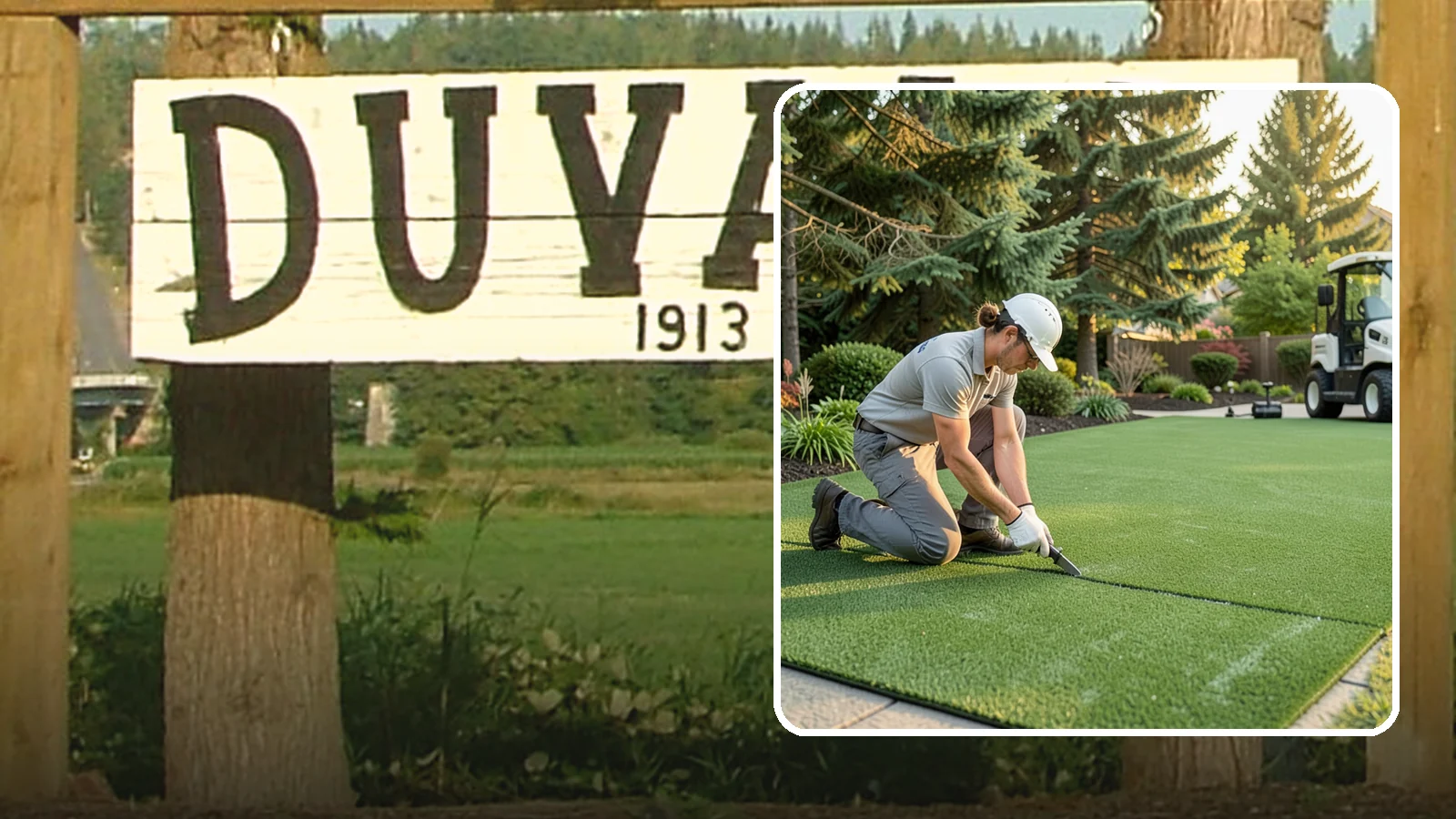 Artificial Turf Repair in Duvall, King County, WA - Repair of seams, tears, worn areas, and drainage issues to restore your artificial turf to like-new.