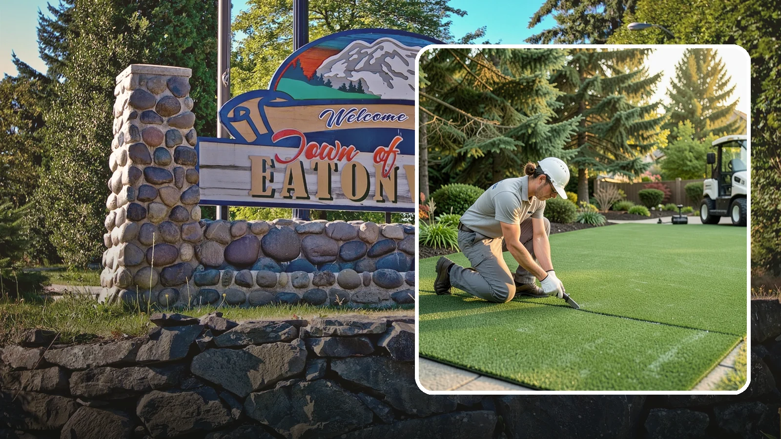 Artificial Turf Repair in Eatonville, Pierce County, WA - Repair of seams, tears, worn areas, and drainage issues to restore your artificial turf to like-new.