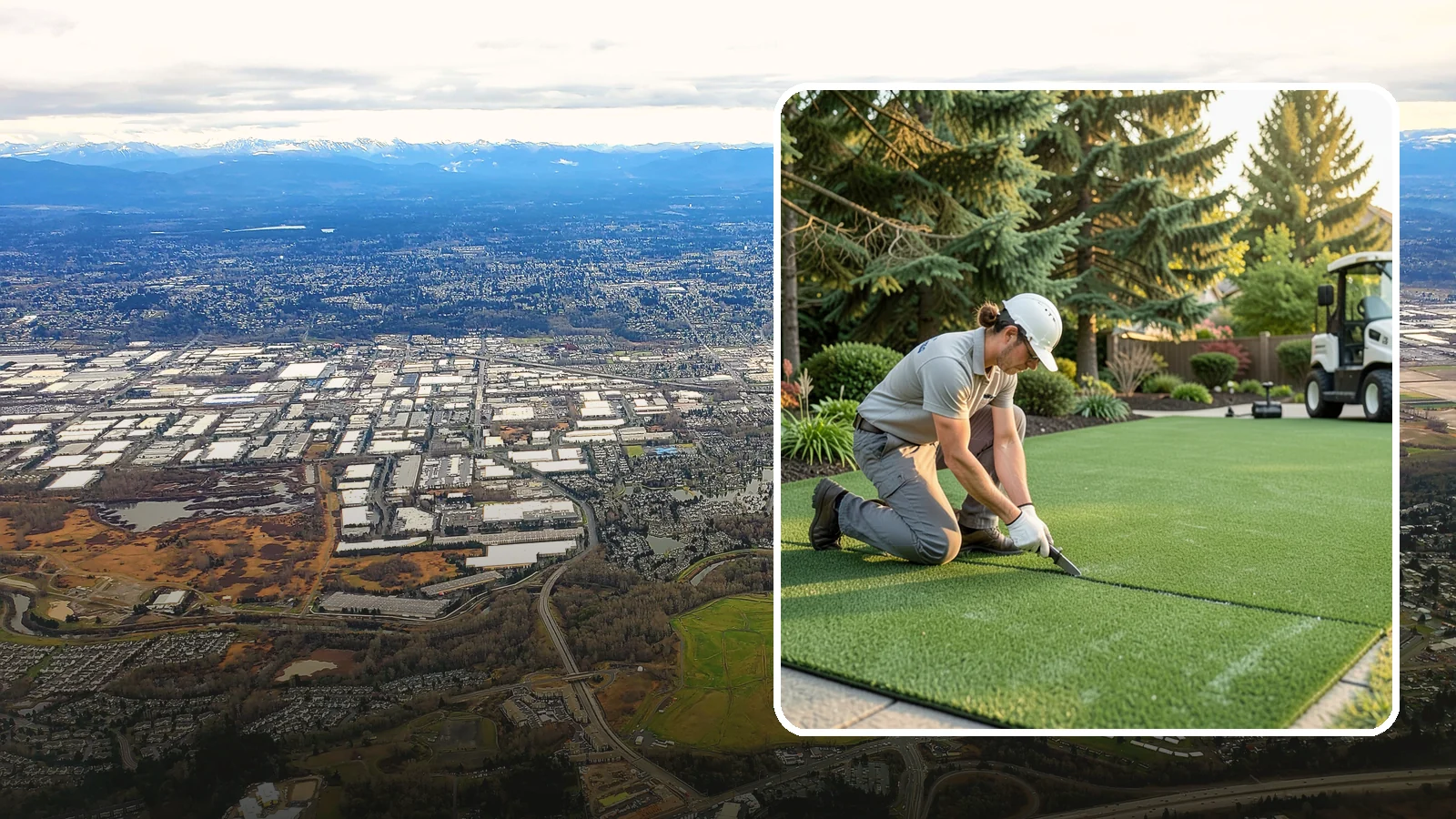 Artificial Turf Repair in Kent, King County, WA - Repair of seams, tears, worn areas, and drainage issues to restore your artificial turf to like-new.
