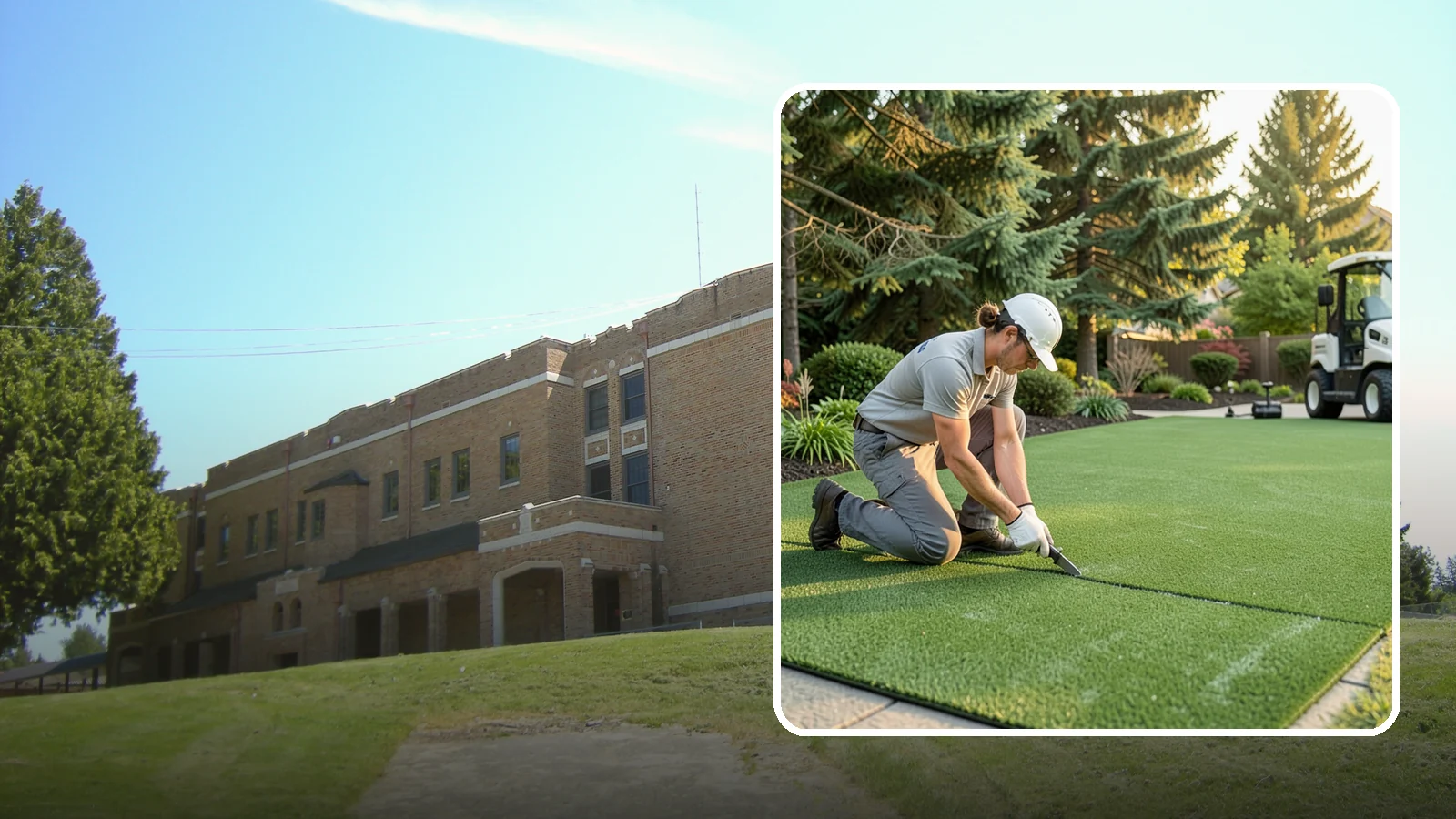 Artificial Turf Repair in Maple Valley, King County, WA - Repair of seams, tears, worn areas, and drainage issues to restore your artificial turf to like-new.