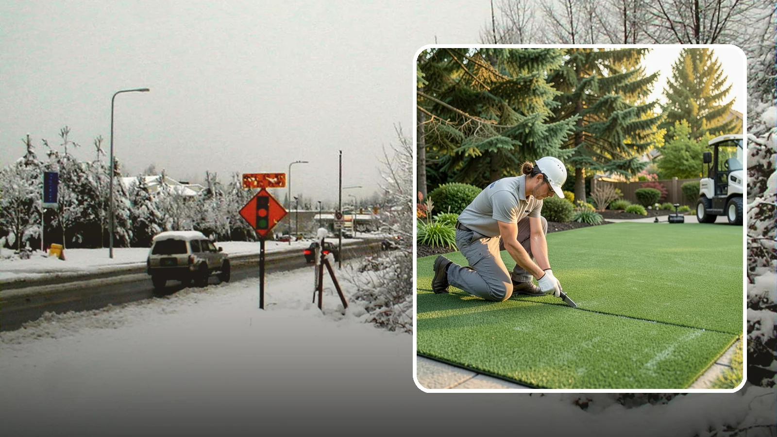 Artificial Turf Repair in Newcastle, King County, WA - Repair of seams, tears, worn areas, and drainage issues to restore your artificial turf to like-new.
