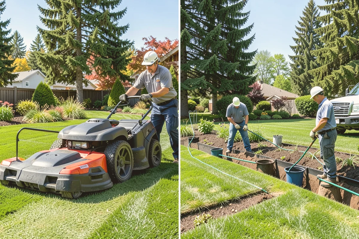 Artificial Turf Repair in Sammamish, King County, WA - Inspect the damage and cause