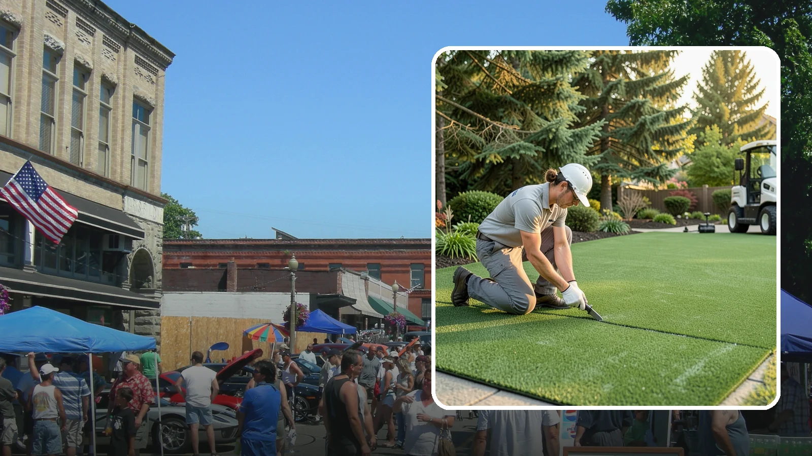 Artificial Turf Repair in Snohomish, Snohomish County, WA - Repair of seams, tears, worn areas, and drainage issues to restore your artificial turf to like-new.