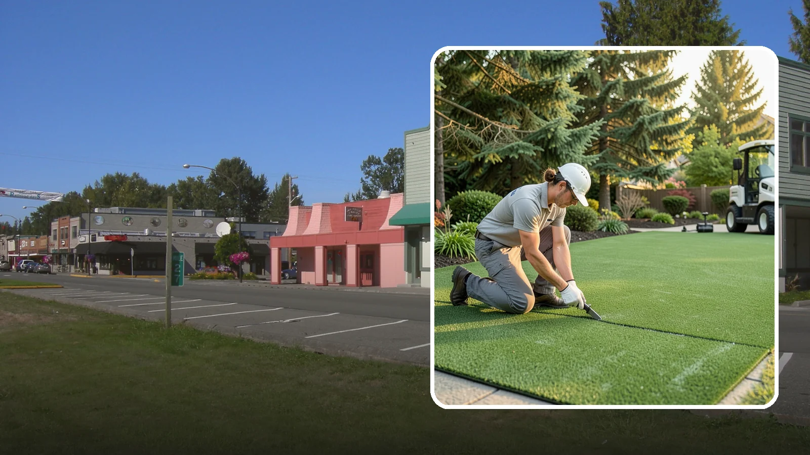 Artificial Turf Repair in Snoqualmie, King County, WA - Repair of seams, tears, worn areas, and drainage issues to restore your artificial turf to like-new.