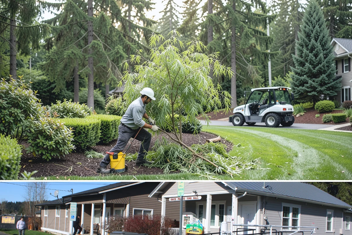 Artificial Turf Repair in South Prairie, Pierce County, WA - Can be done year-round.