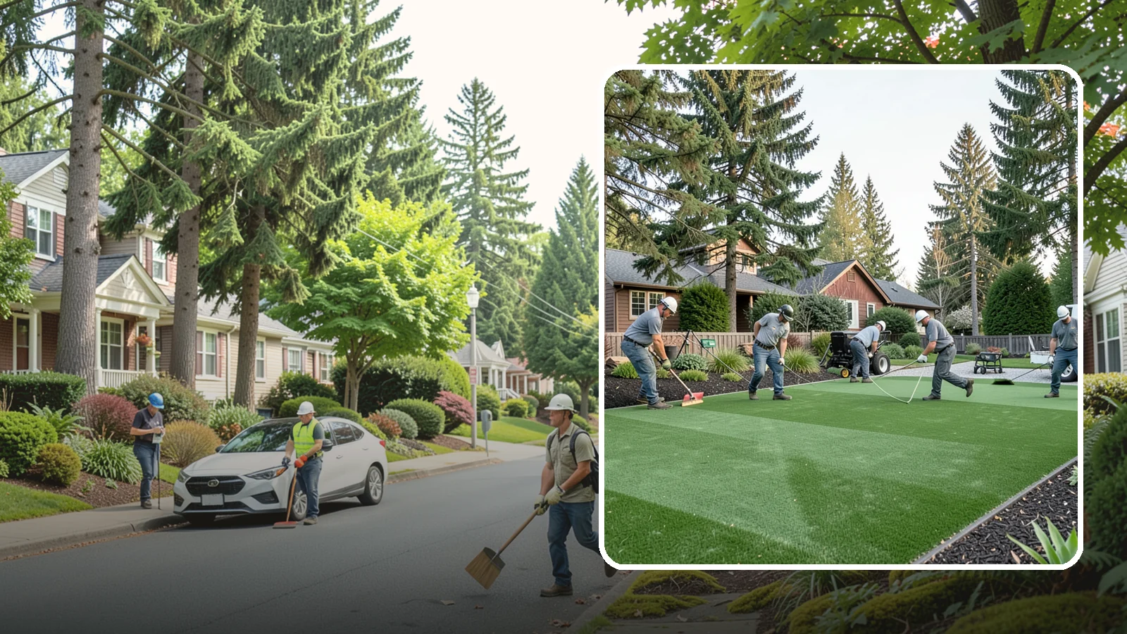 Artificial Turf Replacement in Beaux Arts Village, King County, WA - We remove aging or damaged synthetic turf and install fresh, high-performance turf built for wet Northwest yards.