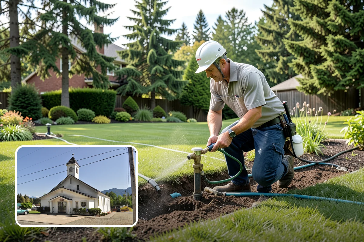 Artificial Turf Replacement in Concrete, Skagit County, WA - Restored drainage tuned for heavy regional rainfall