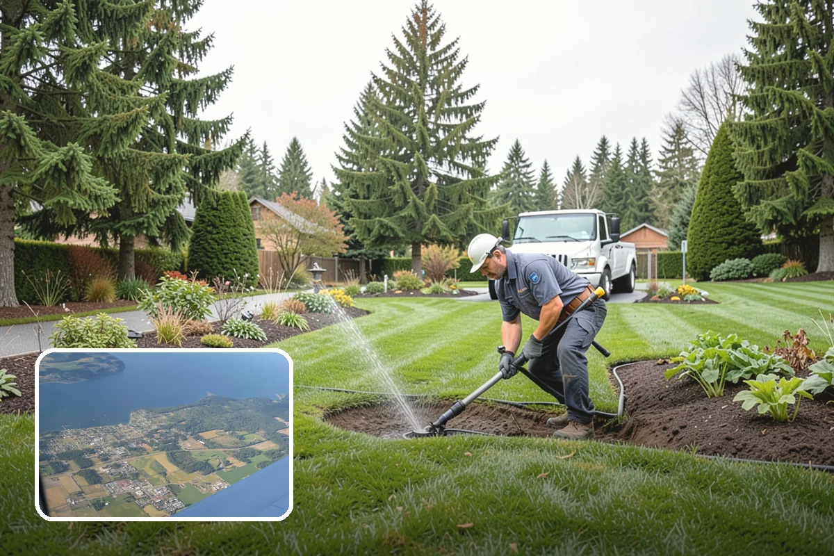 Artificial Turf Replacement in Coupeville, Island County, WA - Restored drainage tuned for heavy regional rainfall