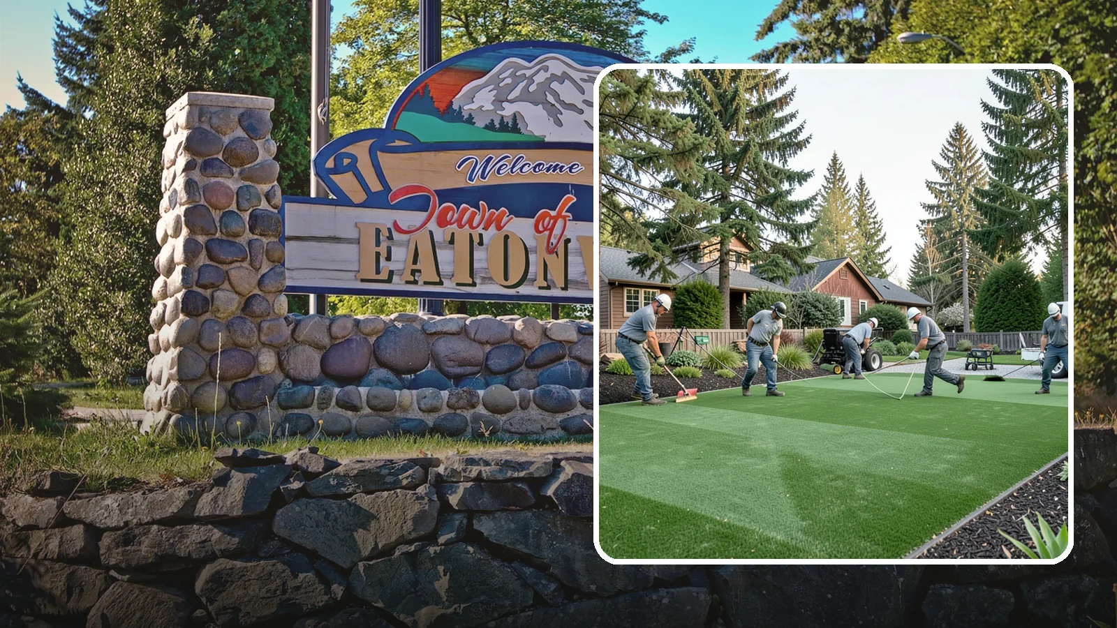 Artificial Turf Replacement in Eatonville, Pierce County, WA - We remove aging or damaged synthetic turf and install fresh, high-performance turf built for wet Northwest yards.
