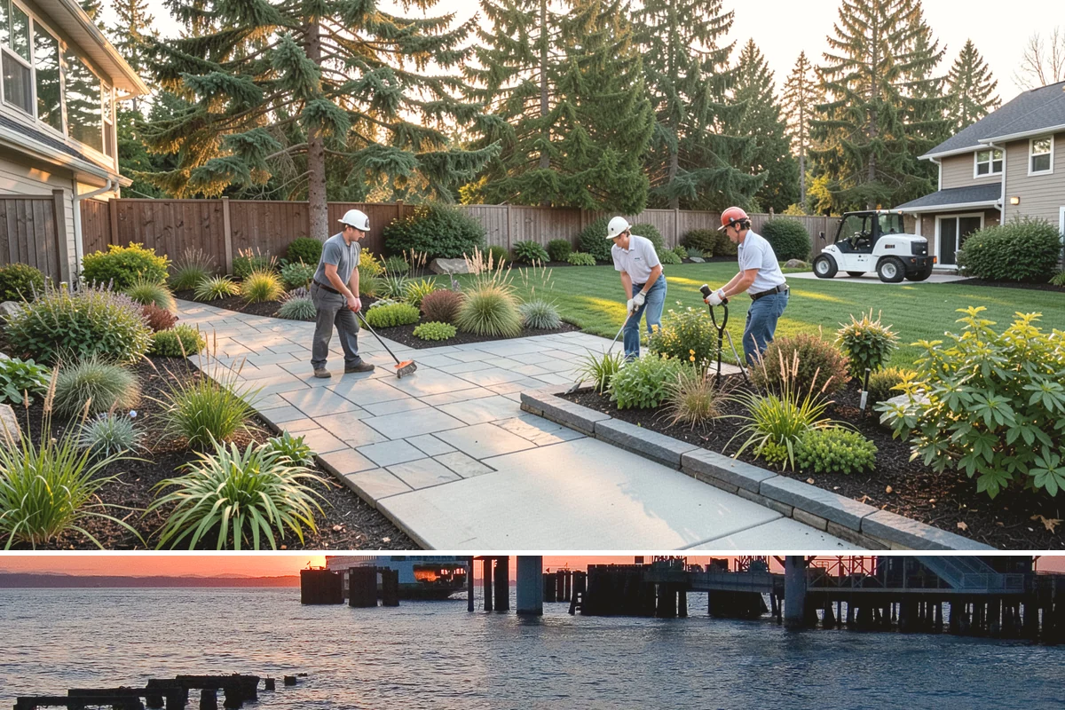 Artificial Turf Replacement in Edmonds, Snohomish County, WA - Turf replacement can be done any month here, but drier summer and early-fall windows make base work and seaming far easier on our...