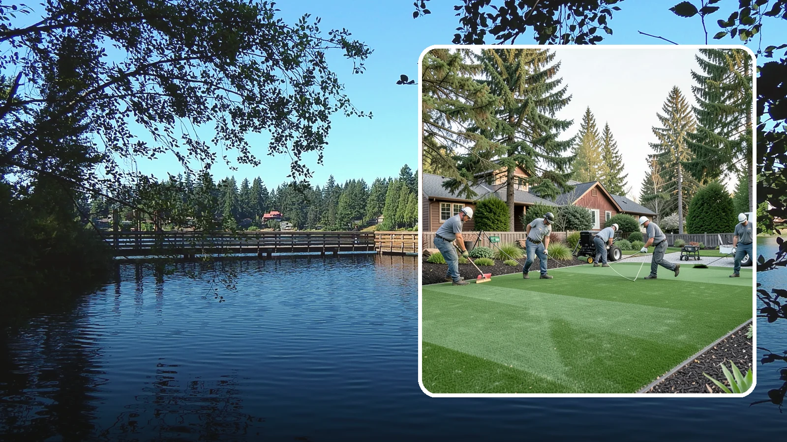 Artificial Turf Replacement in Federal Way, King County, WA - We remove aging or damaged synthetic turf and install fresh, high-performance turf built for wet Northwest yards.