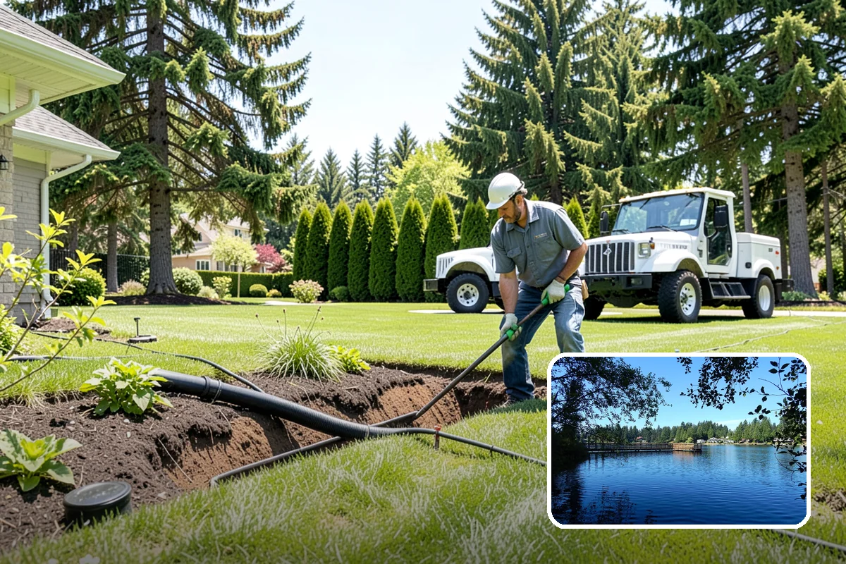 Artificial Turf Replacement in Federal Way, King County, WA - Restored drainage tuned for heavy regional rainfall