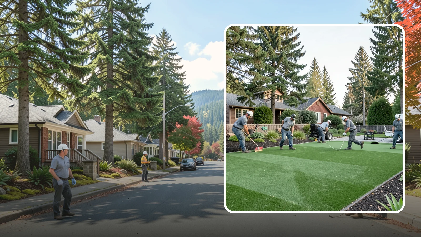 Artificial Turf Replacement in Hunts Point, King County, WA - We remove aging or damaged synthetic turf and install fresh, high-performance turf built for wet Northwest yards.