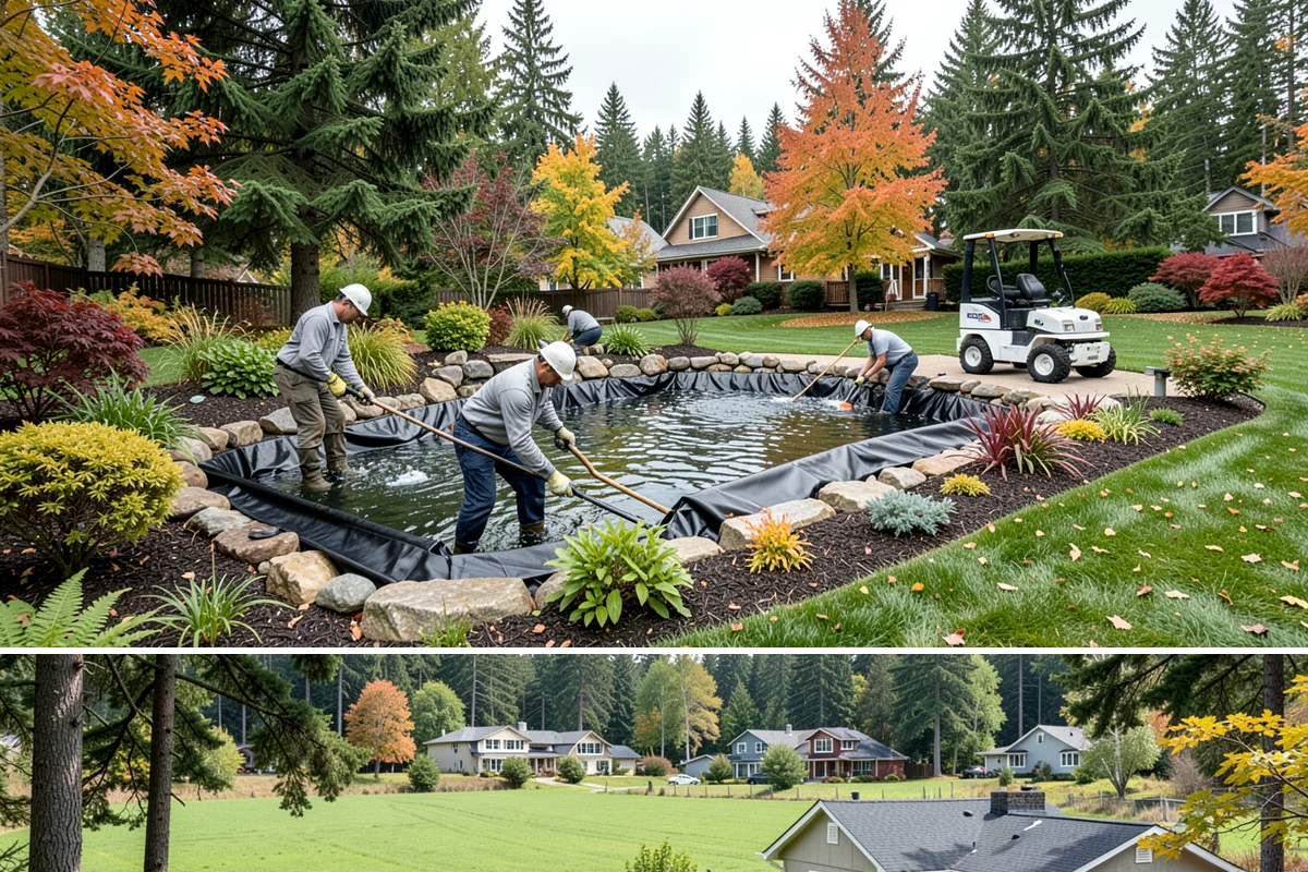 Artificial Turf Replacement in Lyman, Skagit County, WA - Turf replacement can be done any month here, but drier summer and early-fall windows make base work and seaming far easier on our...