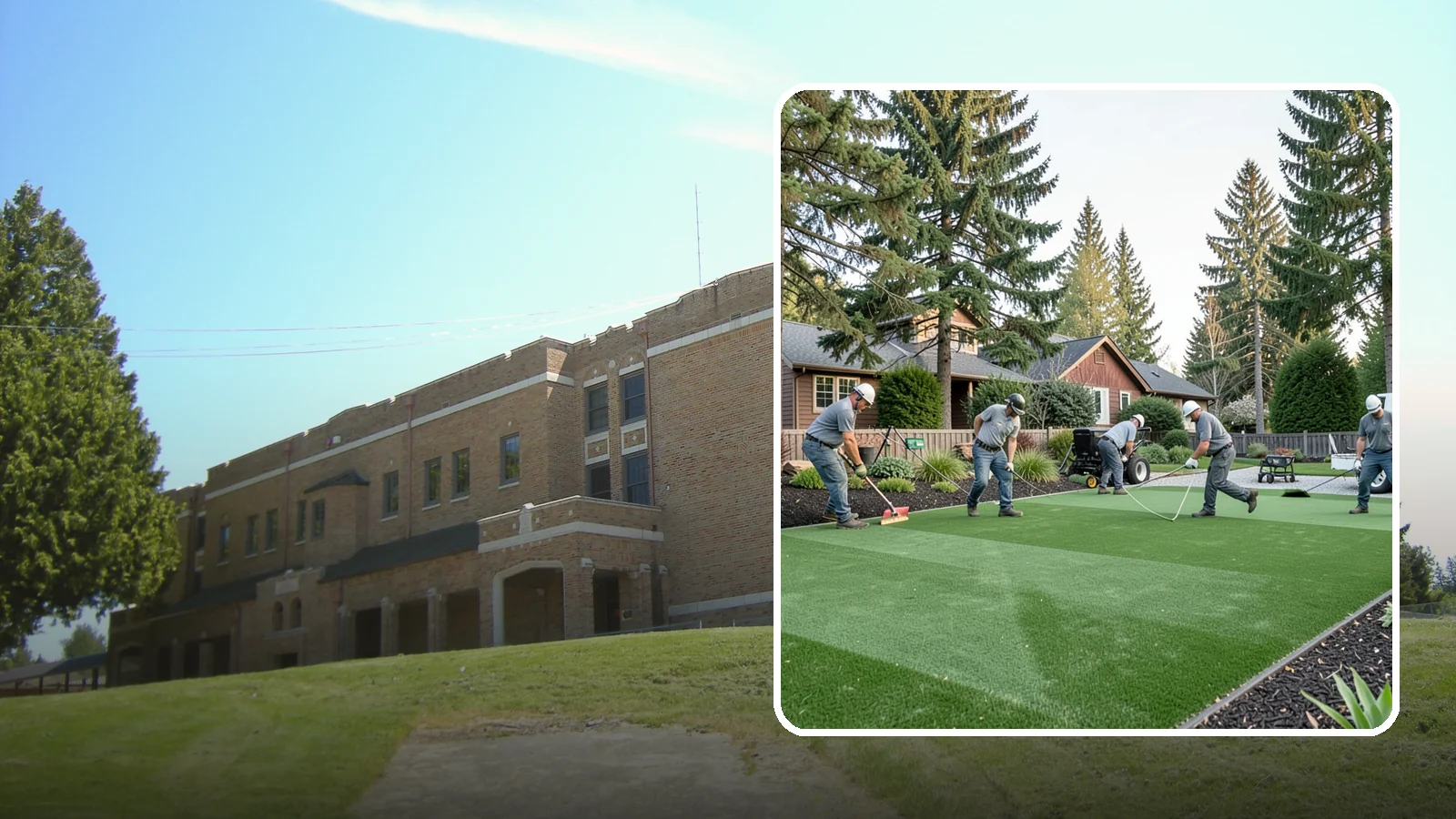 Artificial Turf Replacement in Maple Valley, King County, WA - We remove aging or damaged synthetic turf and install fresh, high-performance turf built for wet Northwest yards.